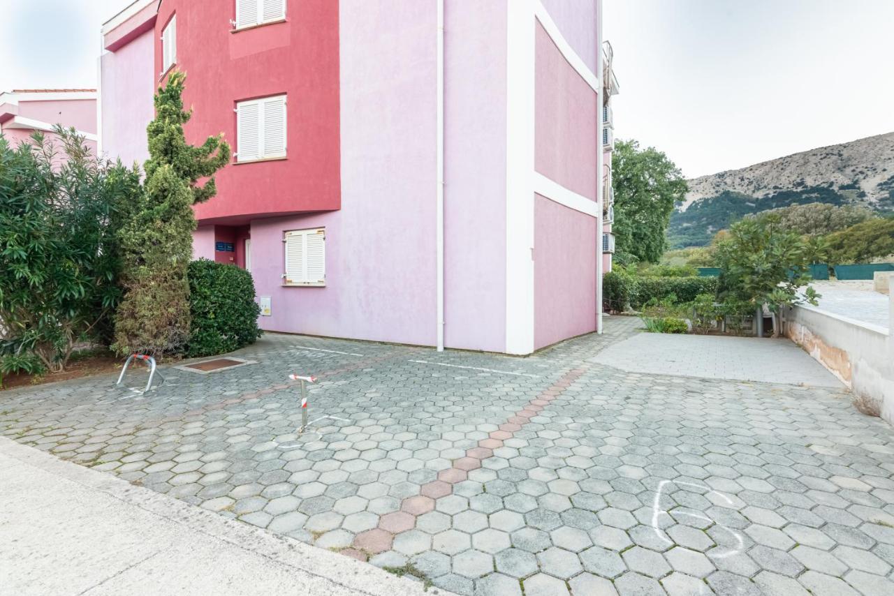 Apartment Mimoza 6, Baska, Krk Exteriör bild