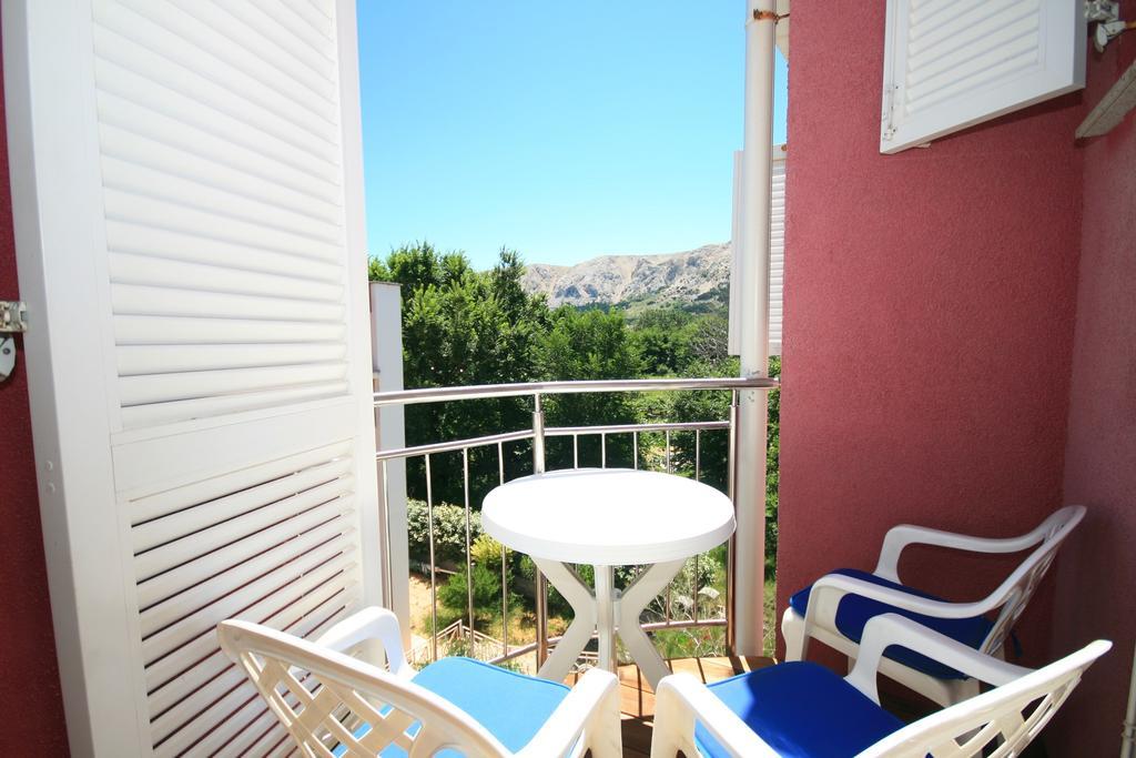 Apartment Mimoza 6, Baska, Krk Exteriör bild